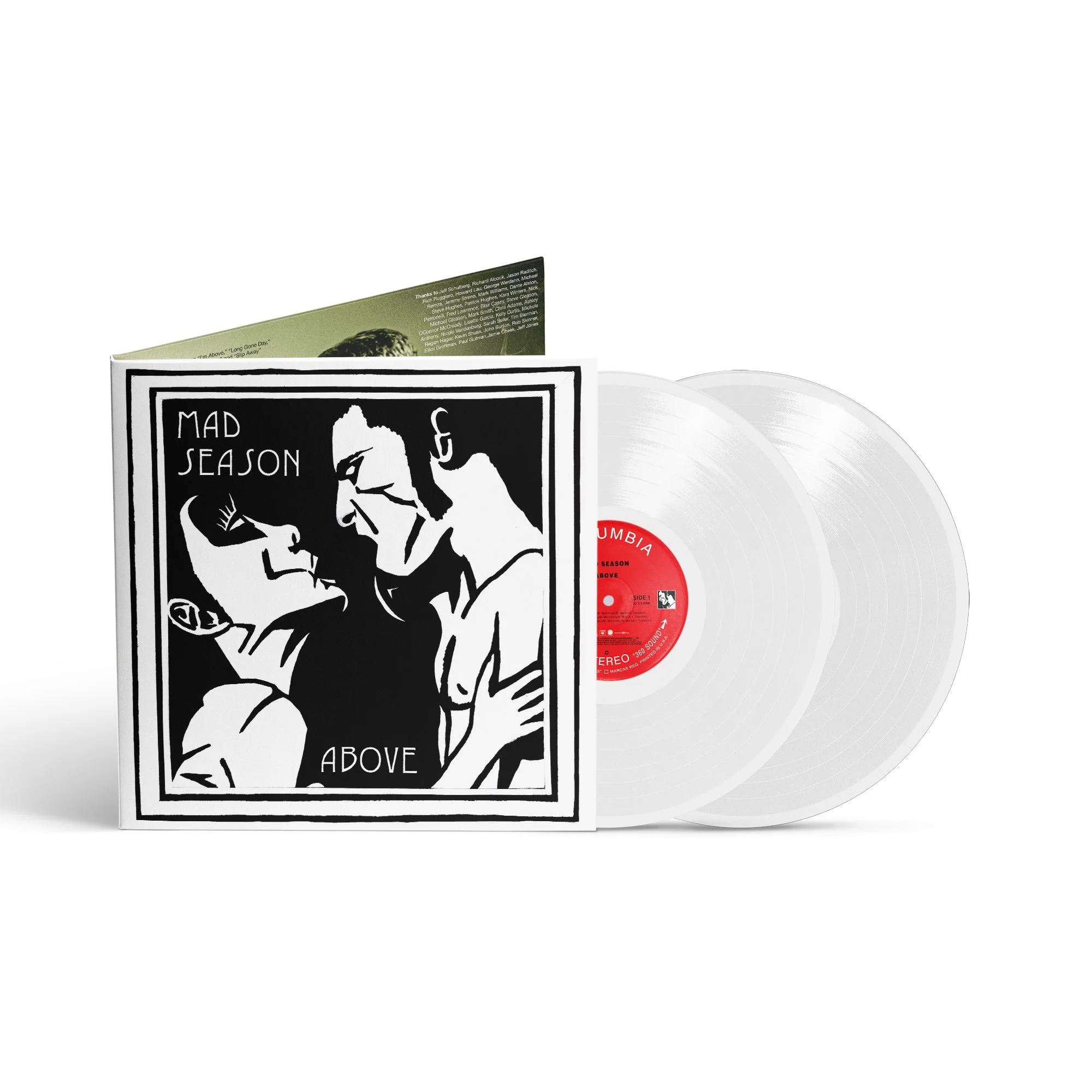 MAD SEASON 'ABOVE’ 30TH ANNIVERSARY EDITION 2LP - LTD. 1000 - OPAQUE WHITE - Image 2