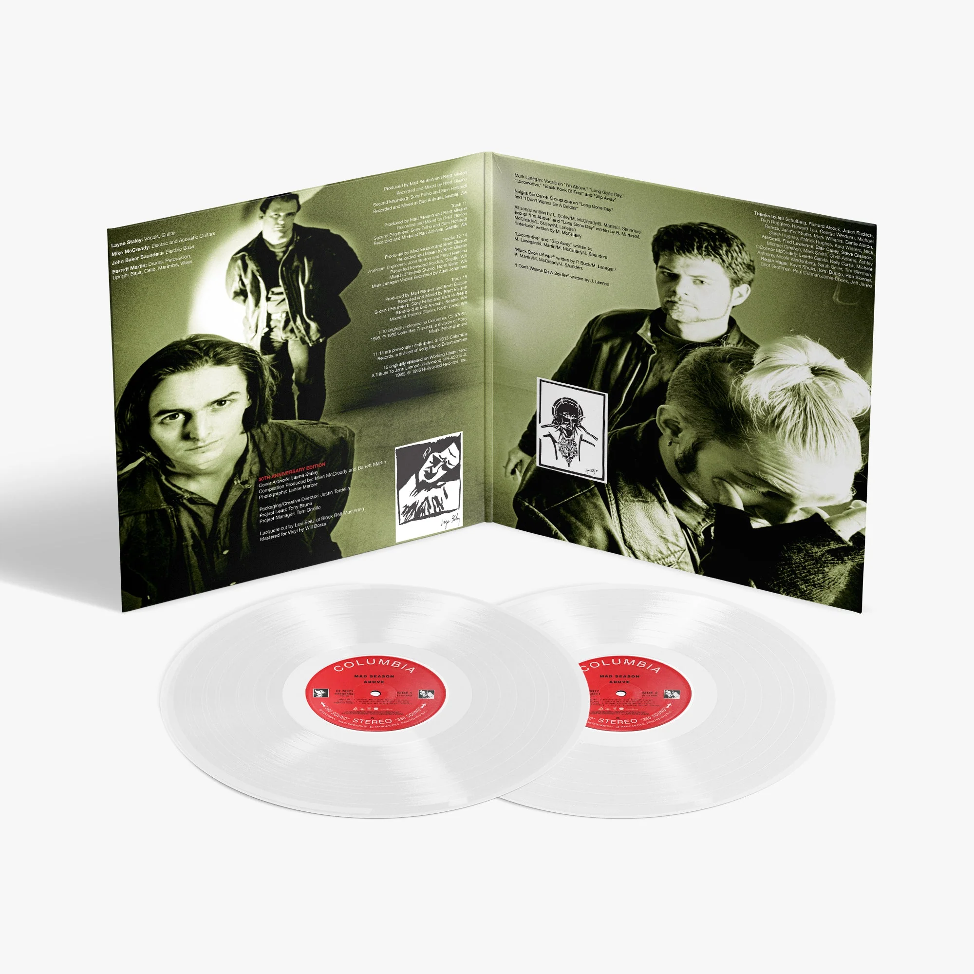 MAD SEASON 'ABOVE’ 30TH ANNIVERSARY EDITION 2LP - LTD. 1000 - OPAQUE WHITE - Image 3
