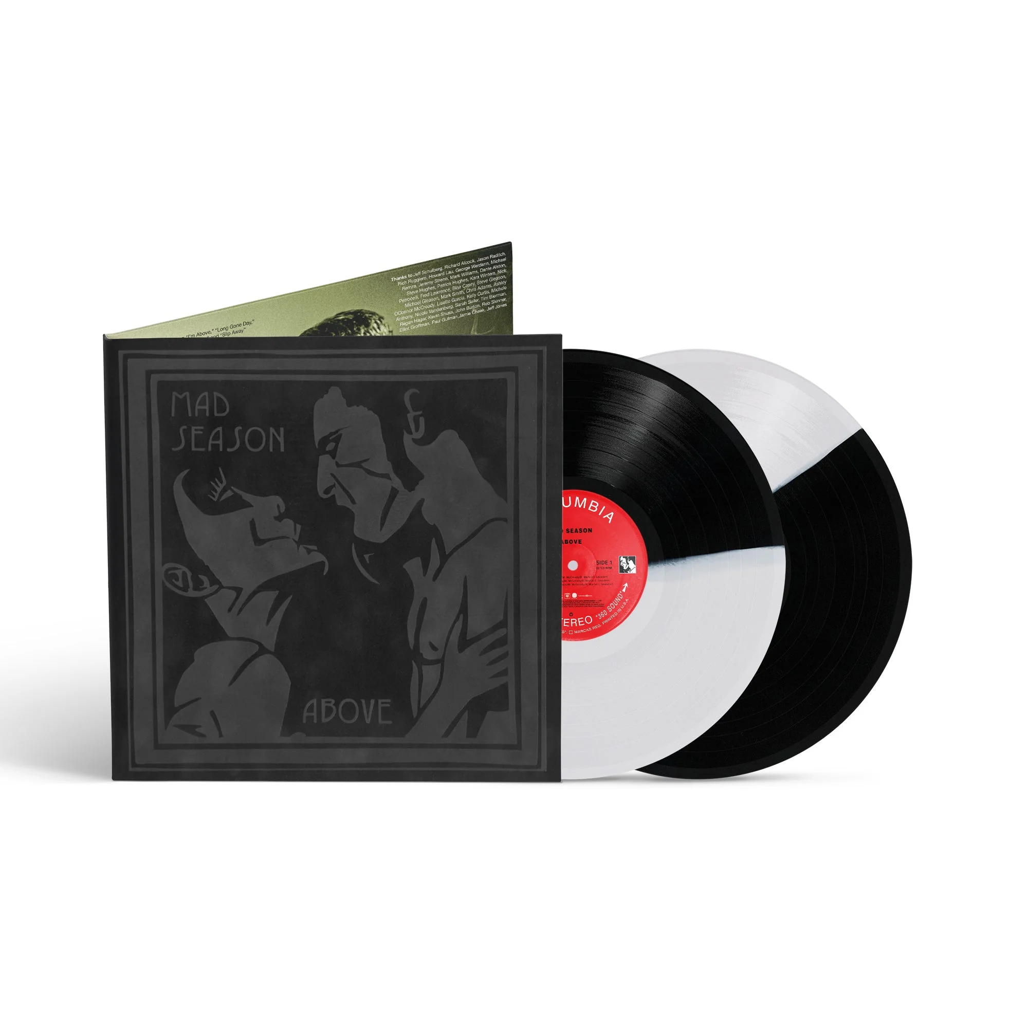 MAD SEASON 'ABOVE’ 30TH ANNIVERSARY EDITION 2LP - LTD. 250 - BLACK/WHITE - Image 2