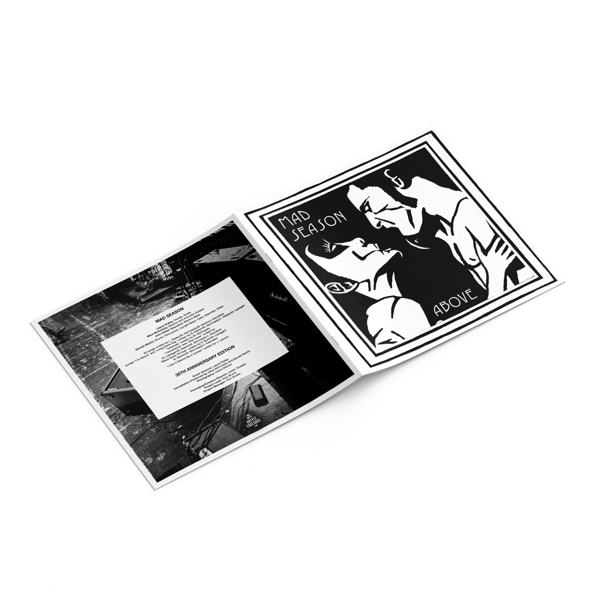 MAD SEASON 'ABOVE’ 30TH ANNIVERSARY EDITION 2LP - LTD. 250 - BLACK/WHITE - Image 6