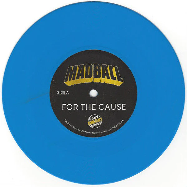 MADBALL/WISDOM IN CHAINS 'THE FAMILY BIZ' 7" SINGLE (Blue Vinyl) - Image 2