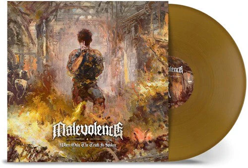 MALEVOLENCE 'WHERE ONLY THE TRUTH IS SPOKEN' LP - GOLD