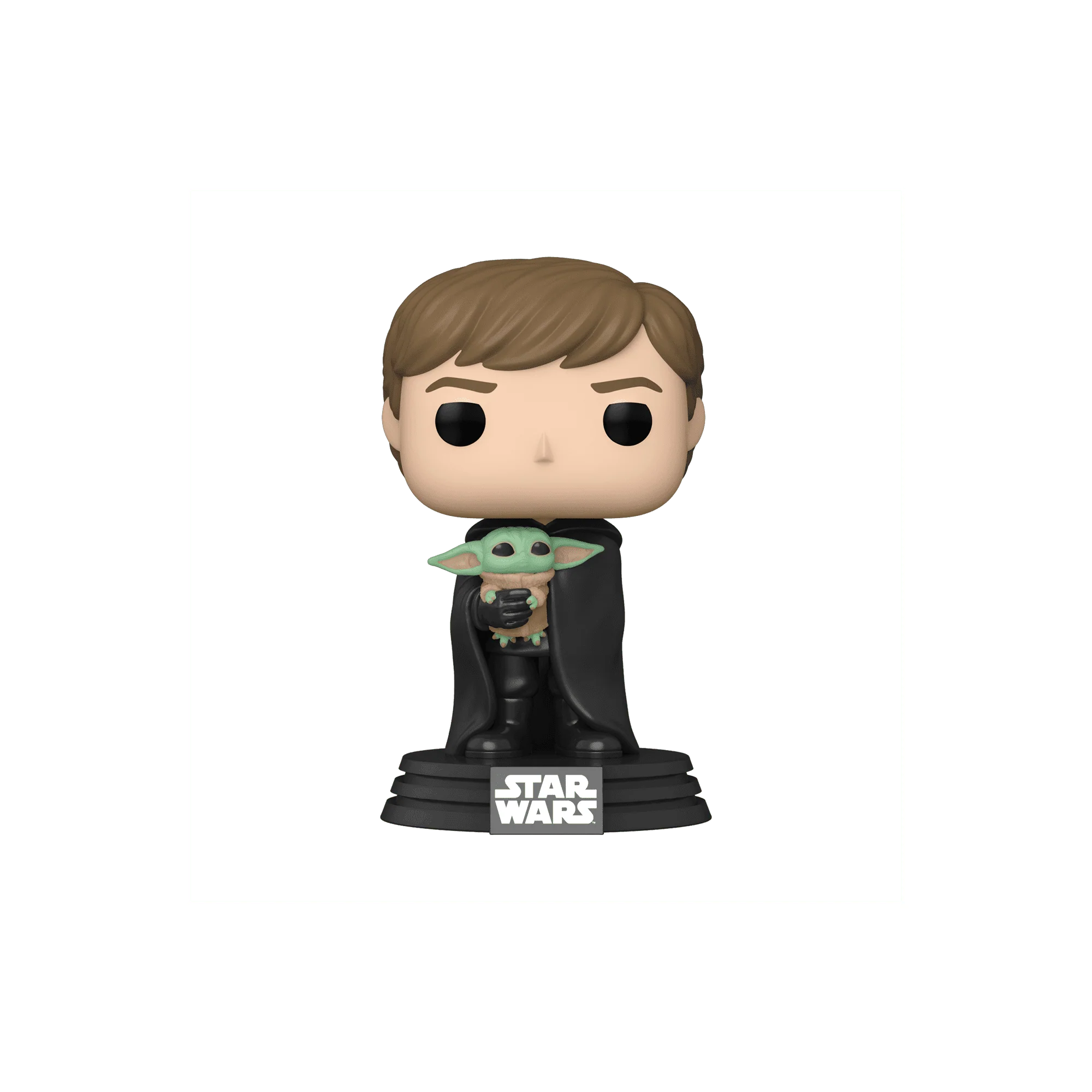 MANDALORIAN LUKE WITH CHILD FUNKO POP! STAR WARS FIGURE