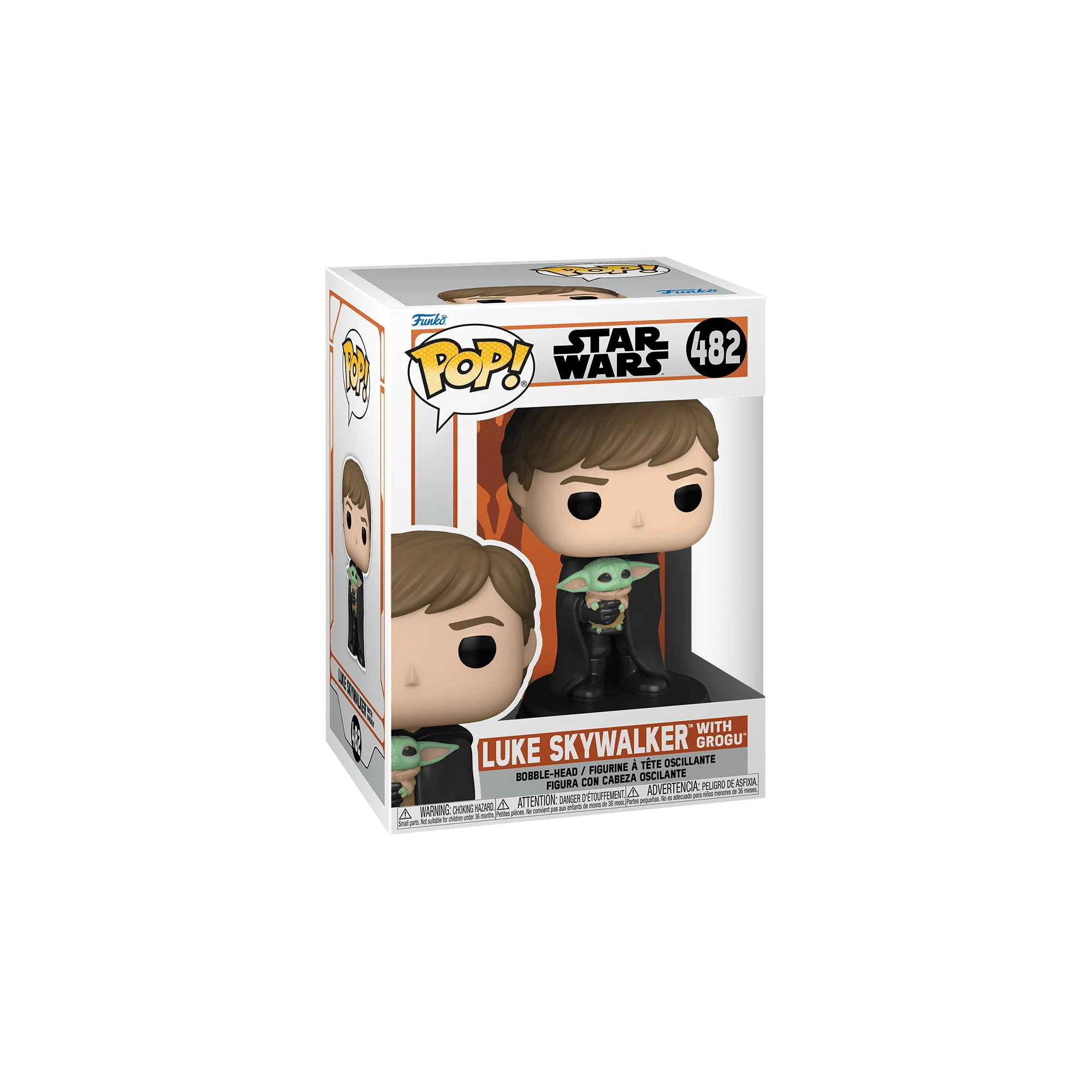 MANDALORIAN LUKE WITH CHILD FUNKO POP! STAR WARS FIGURE - Image 2