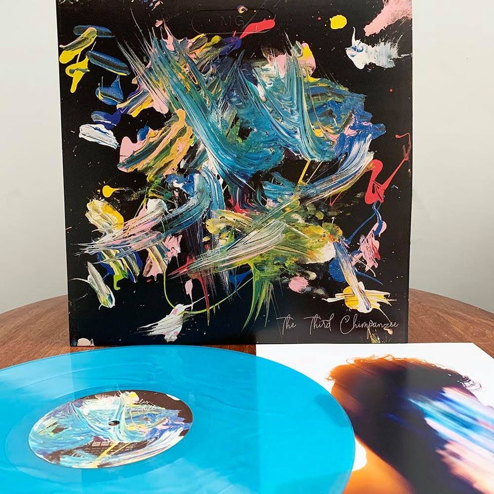 MARTIN GORE 'THE THIRD CHIMPANZEE' LP - AZURE BLUE - Image 4