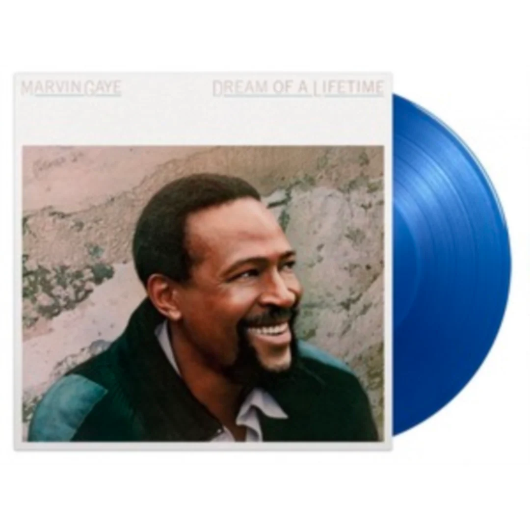 MARVIN GAYE 'DREAM OF A LIFETIME' LP - TRANSPARENT BLUE
