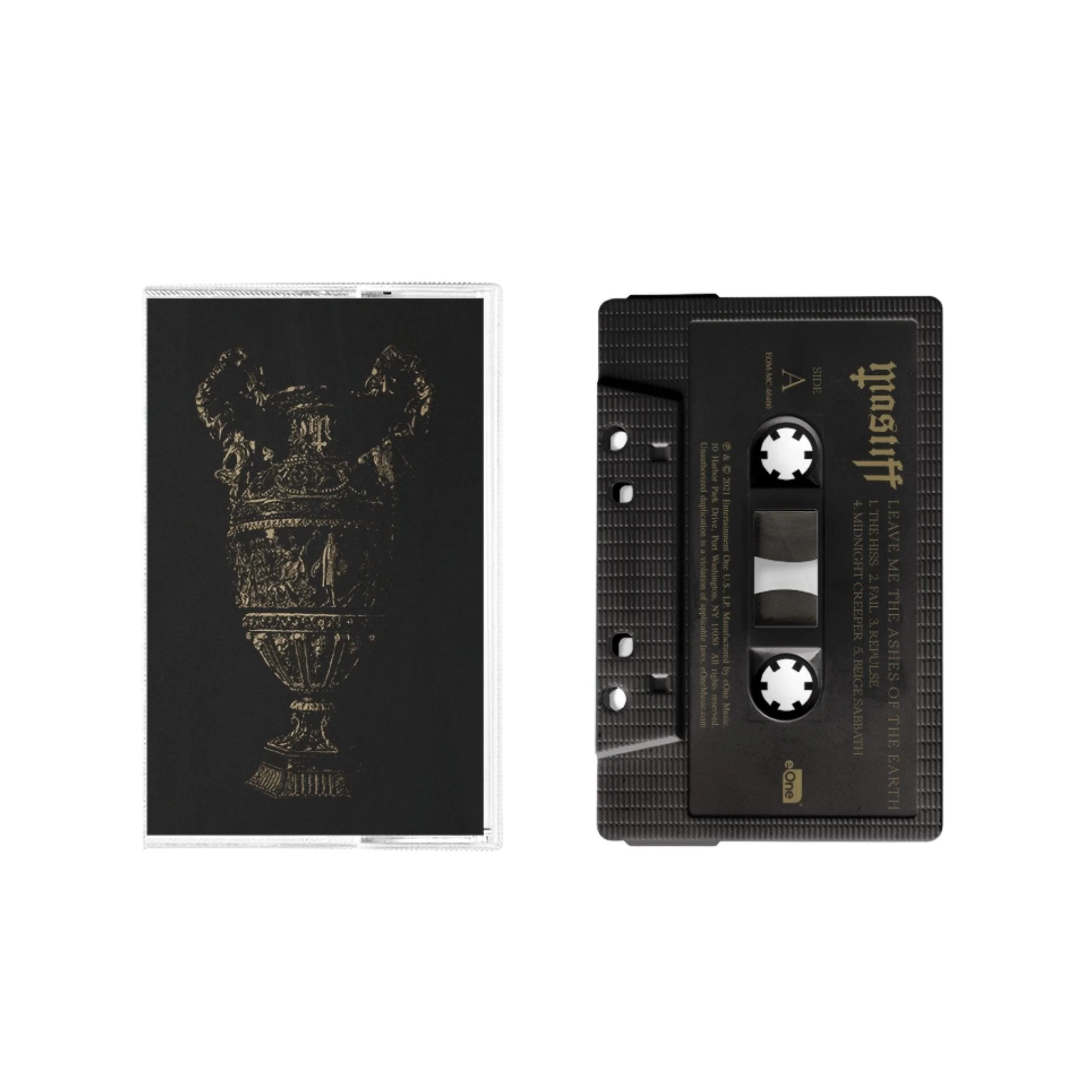 MASTIFF 'LEAVE ME THE ASHES OF THE EARTH' CASSETTE