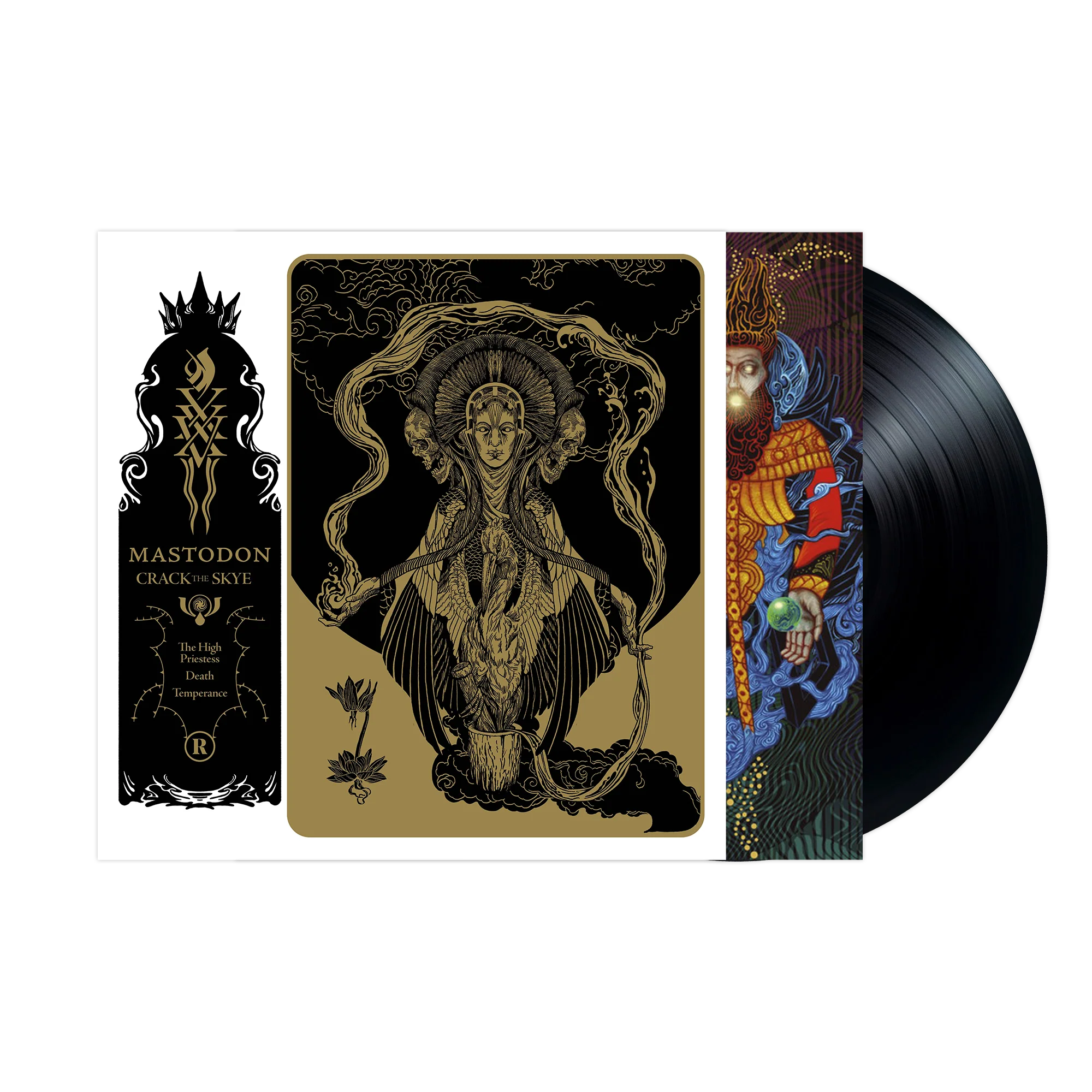 MASTODON ‘CRACK THE SKYE’ LP w/ SIGNED 12"x12" PAUL ROMANO PRINT & COLLECTORS EDITION MAGAZINE - Image 2