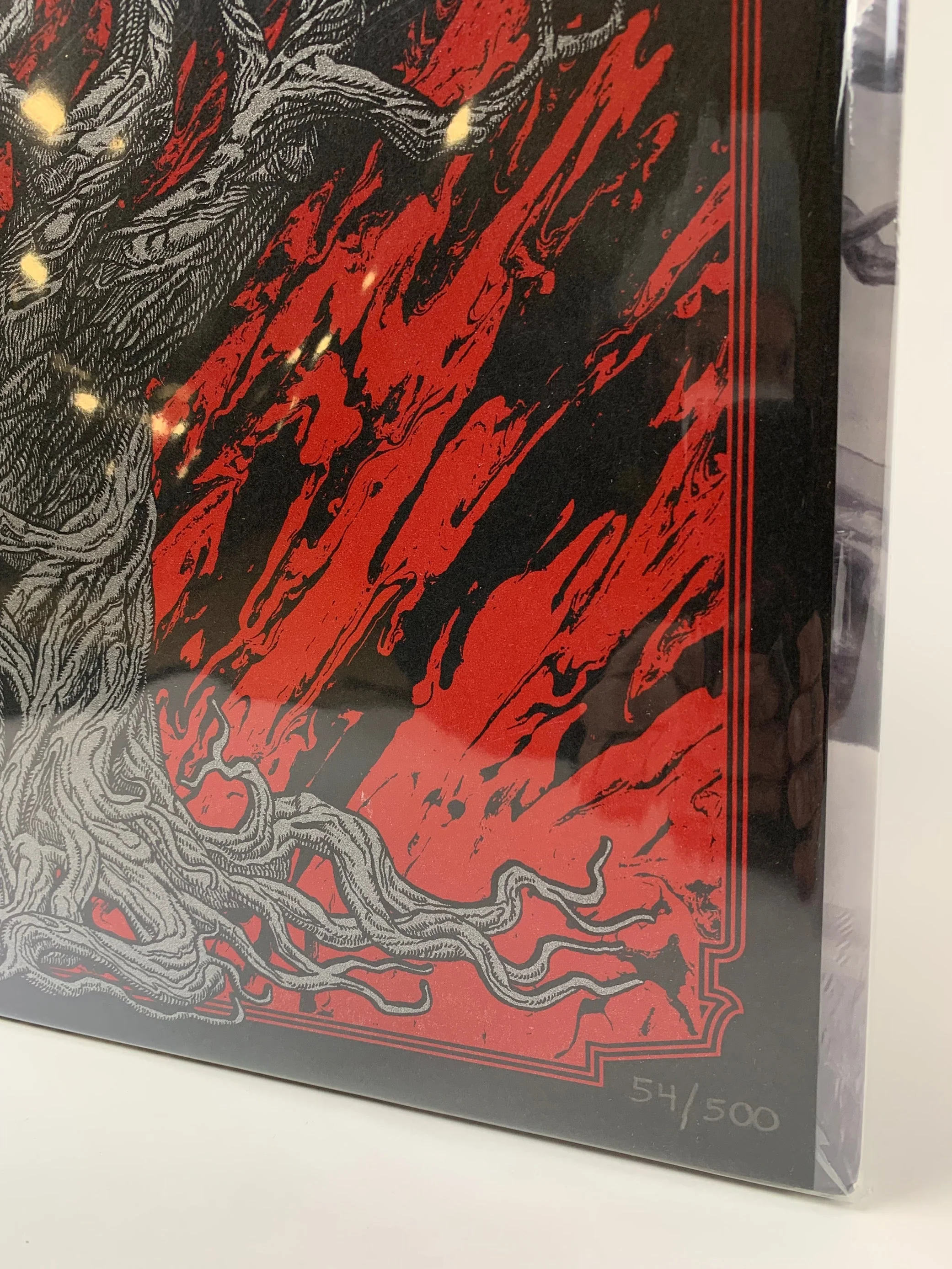 MASTODON 'HUSHED AND GRIM' 2LP - LTD. 500 - CLEAR & EXCLUSIVE ARTIST WRAP - Image 3