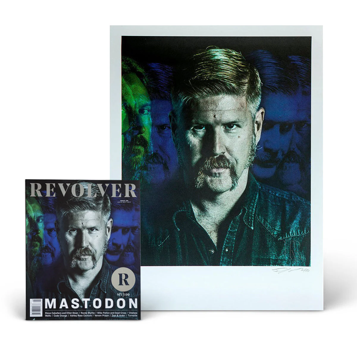 MASTODON MEGA SET - SILVER COLLECTOR’S EDITION FOUR-PACK + COLLECTOR’S EDITION 18 X 24 MASTODON PRINTS – 4 PRINT SET - Image 3