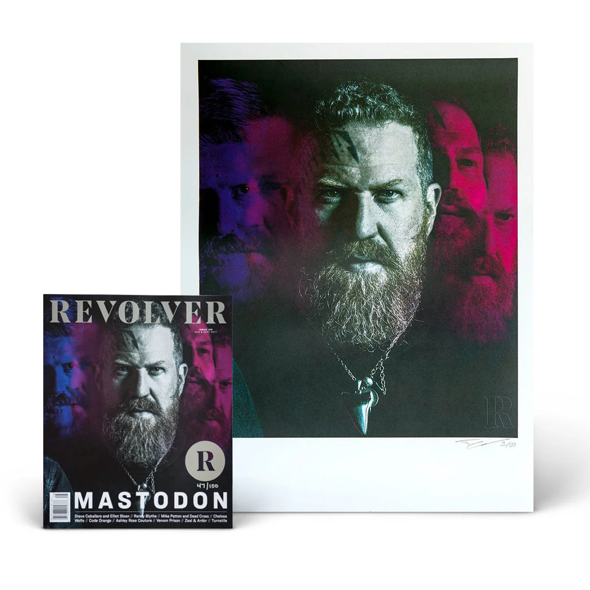 MASTODON MEGA SET - SILVER COLLECTOR’S EDITION FOUR-PACK + COLLECTOR’S EDITION 18 X 24 MASTODON PRINTS – 4 PRINT SET - Image 4
