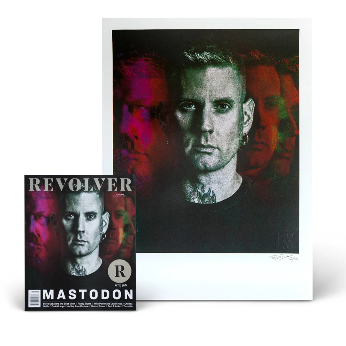 MASTODON MEGA SET - SILVER COLLECTOR’S EDITION FOUR-PACK + COLLECTOR’S EDITION 18 X 24 MASTODON PRINTS – 4 PRINT SET - Image 5