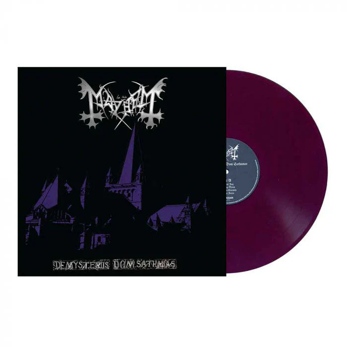 MAYHEM 'DE MYSTERIIS DOM SATHANAS' LP - IMPORT LP - PURPLE