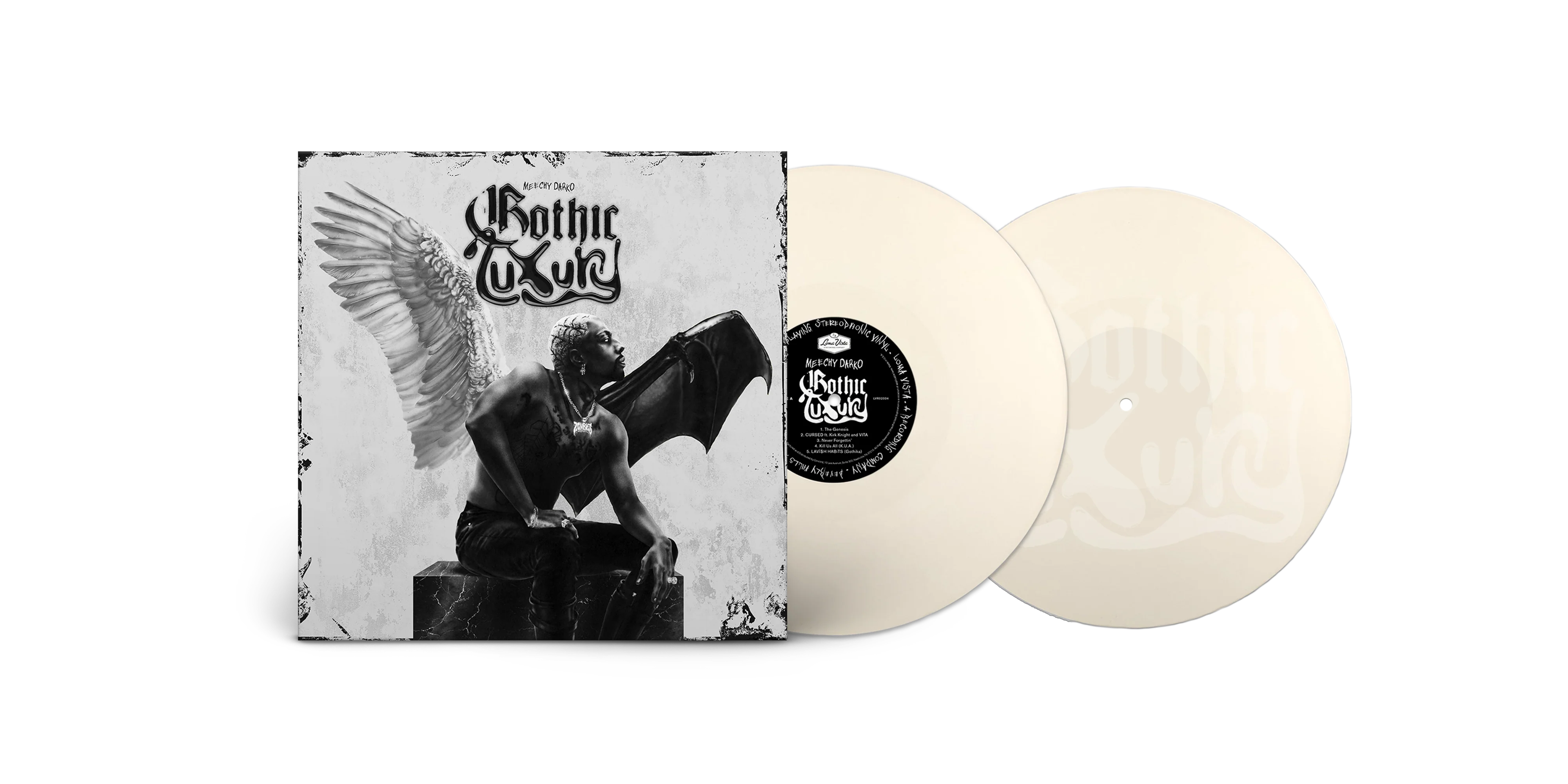 MEECHY DARKO (FLATBUSH ZOMBIE) ‘GOTHIC LUXURY’ 2LP - LTD. 500 - BONE