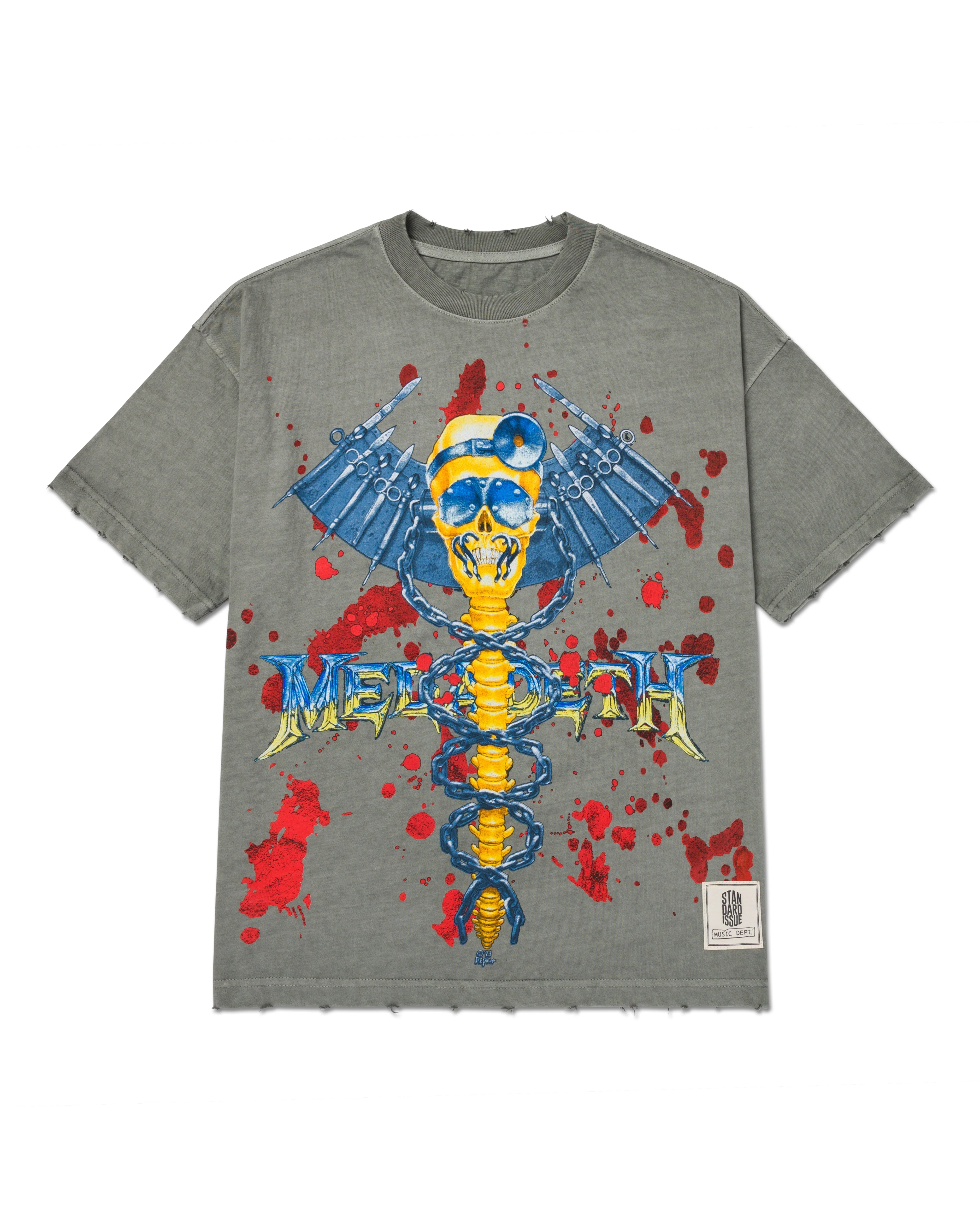 MEGADETH 'DR VIC' BOXY TEE