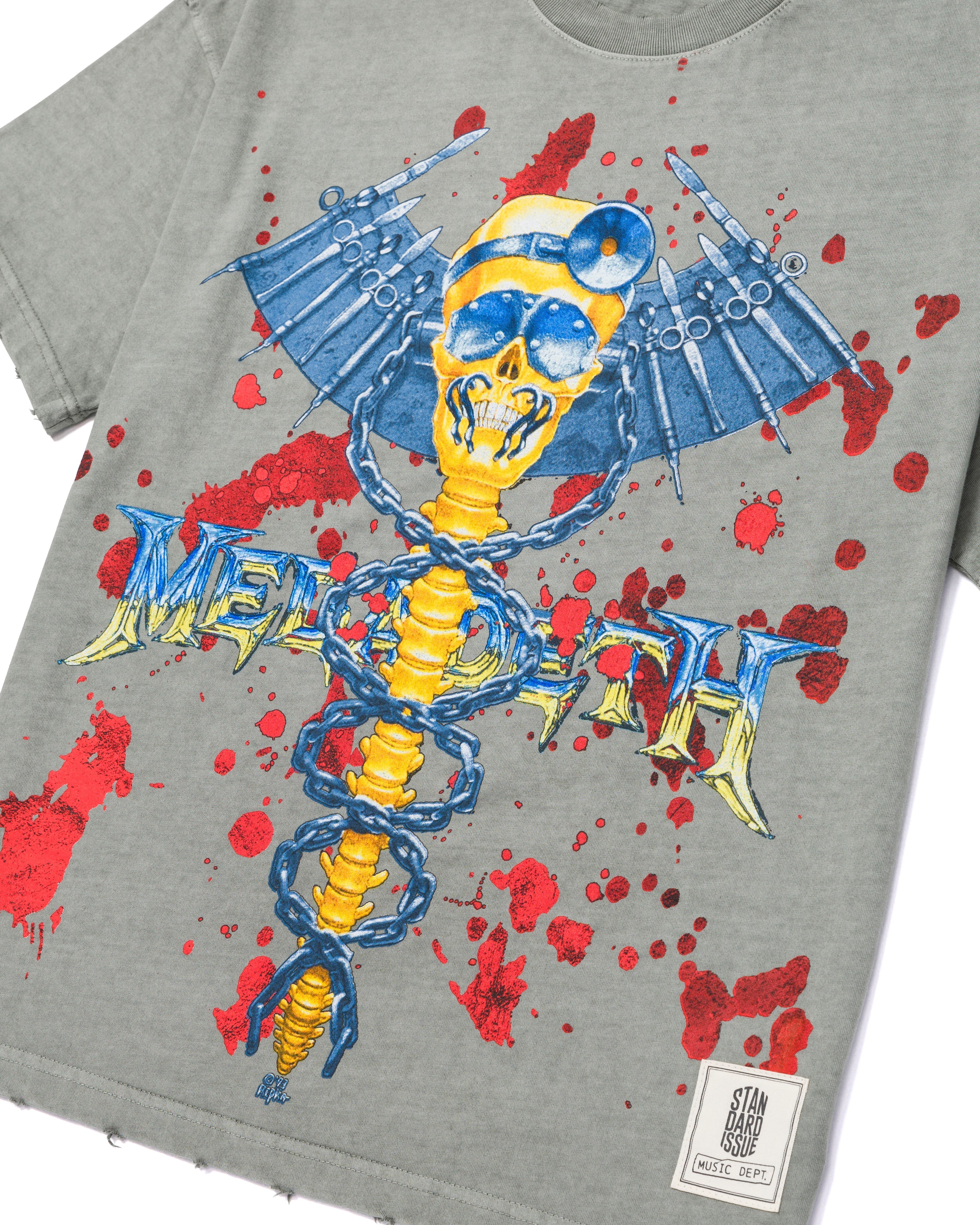 MEGADETH 'DR VIC' BOXY TEE - Image 2