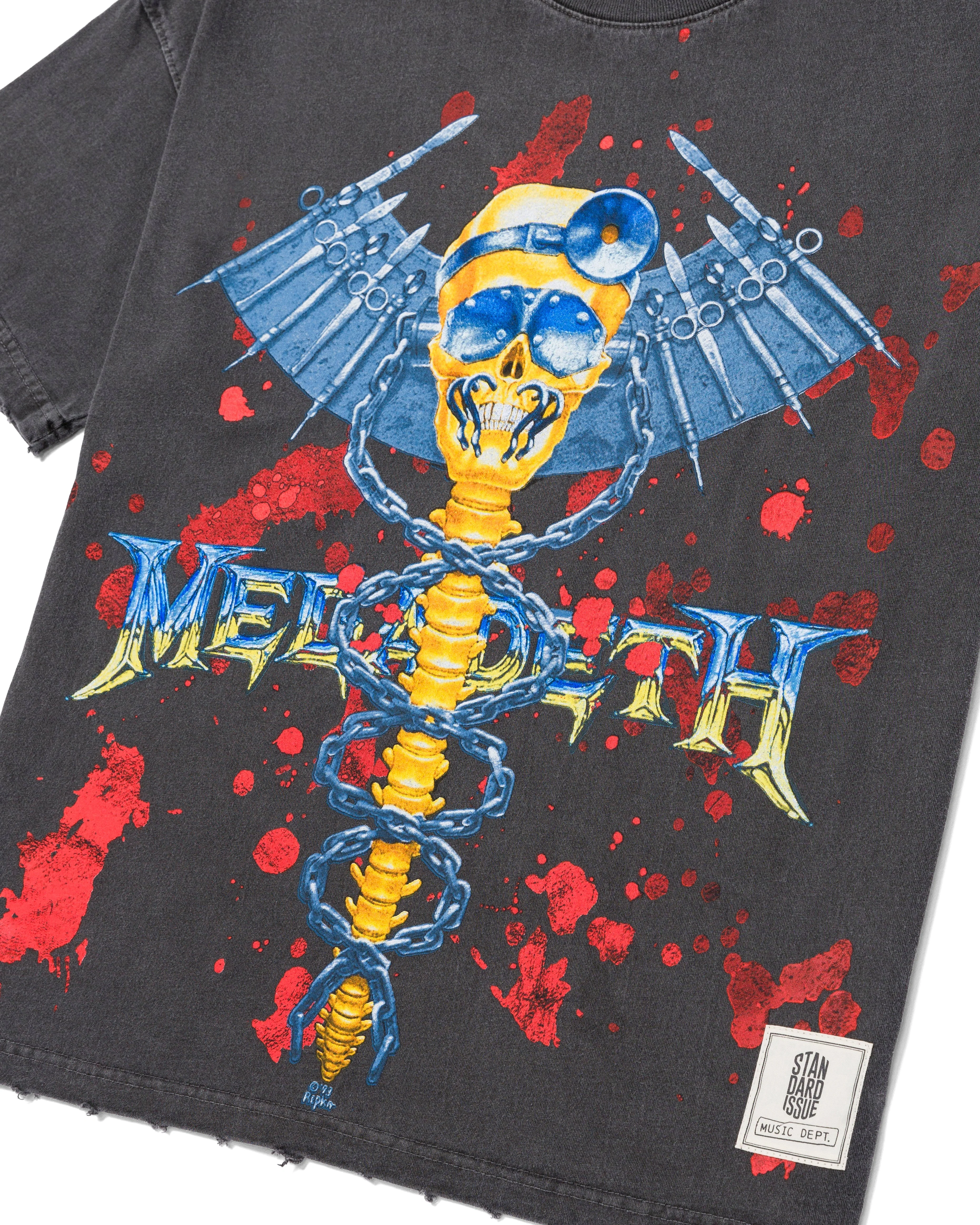 MEGADETH 'DR VIC' BOXY TEE - Image 2