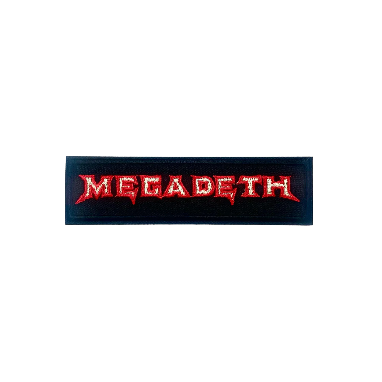 MEGADETH - LOGO - EMBROIDERED PATCH