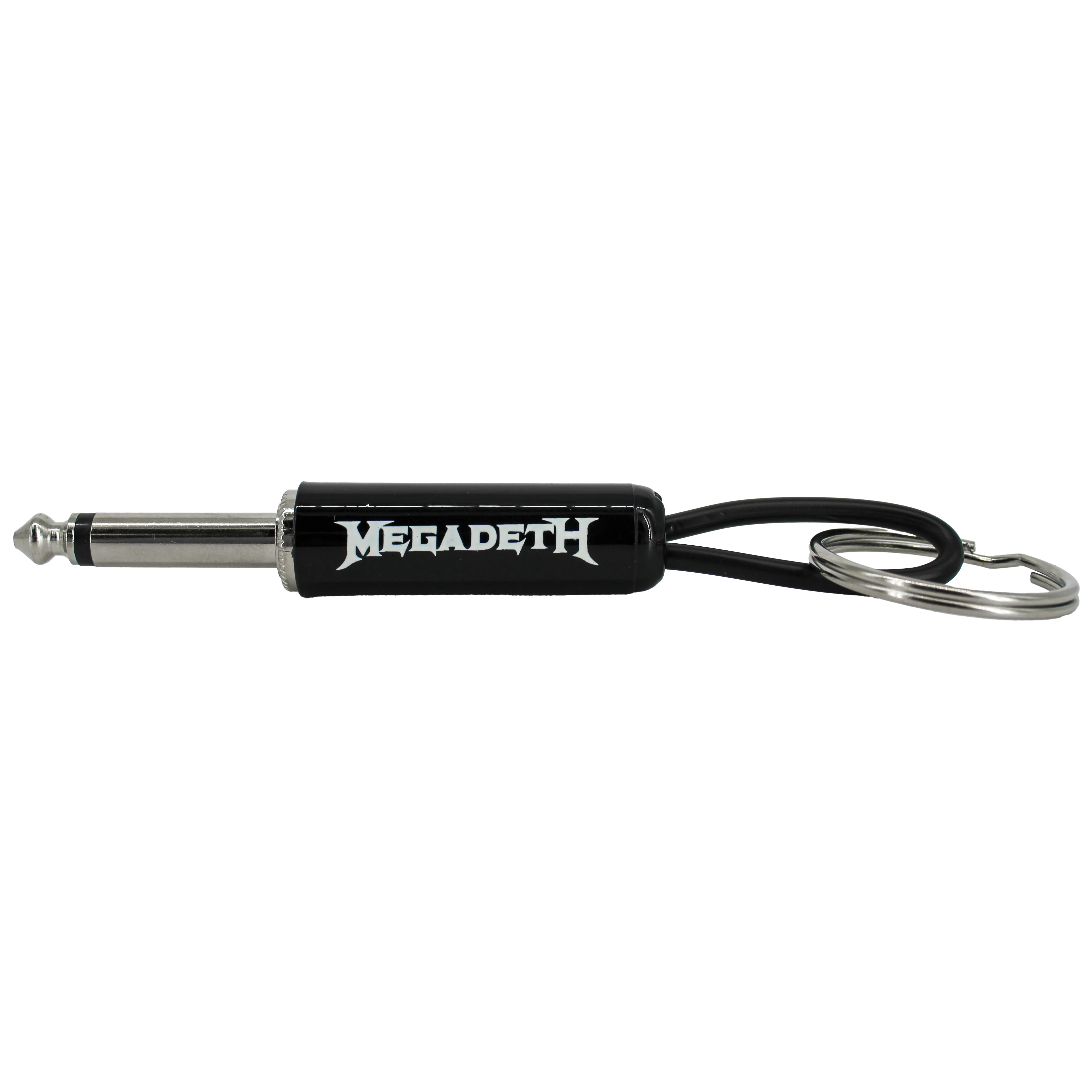 MEGADETH LOGO GUITAR PLUG KEYCHAIN - Image 2