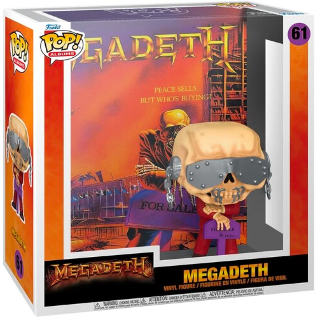 MEGADETH PEACE SELLS...BUT WHO'S BUYING? FUNKO POP! ALBUMS - Image 2