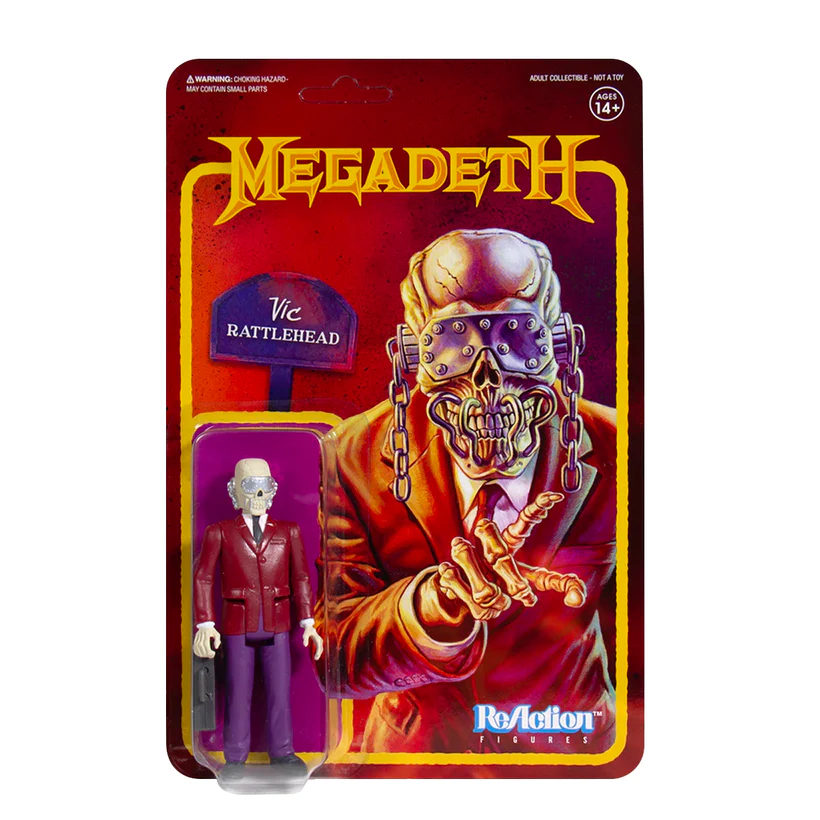 MEGADETH REACTION FIGURE - VIC RATTLEHEAD - Image 2
