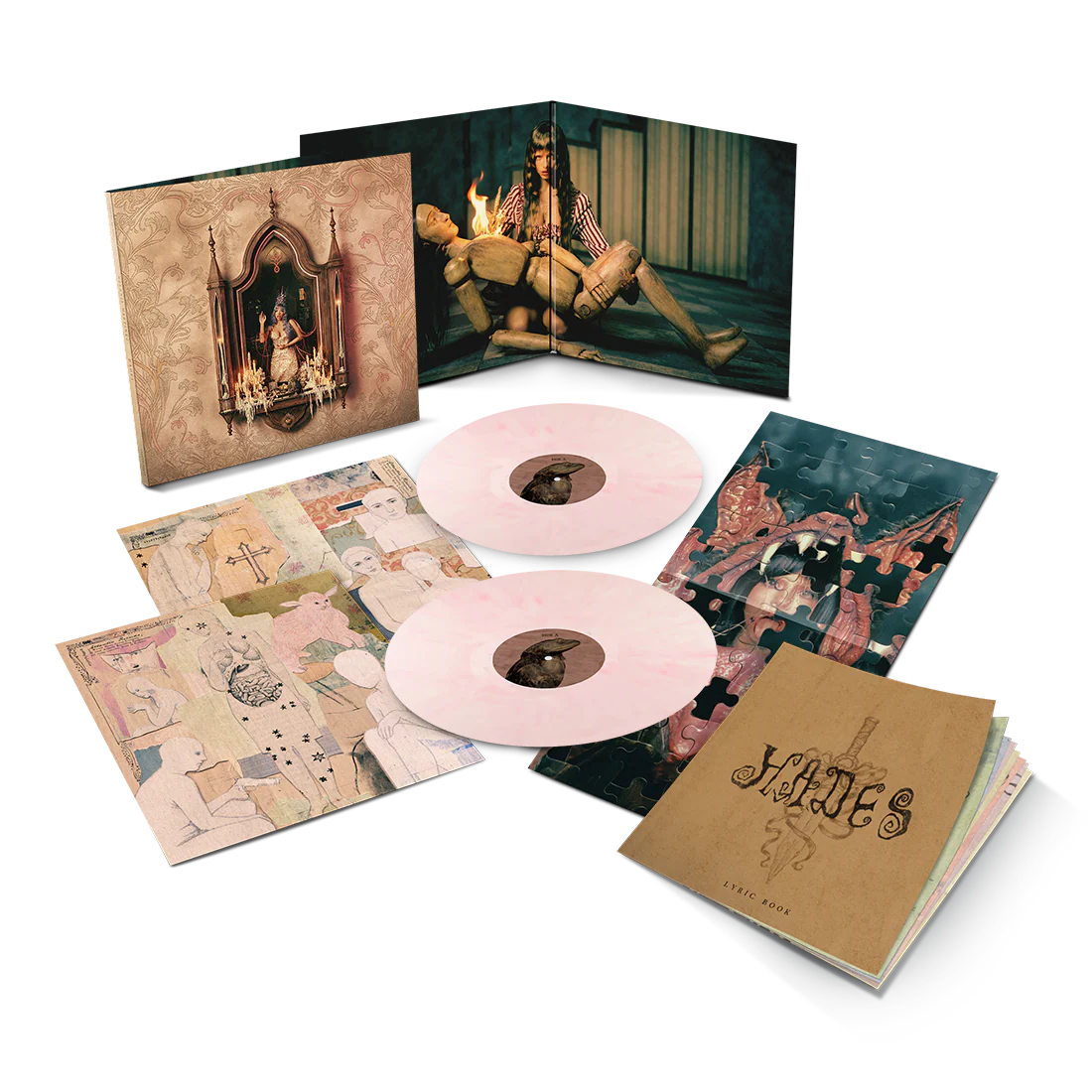MELANIE MARTINEZ 'HADES' 2LP (Victorian Blush Vinyl)