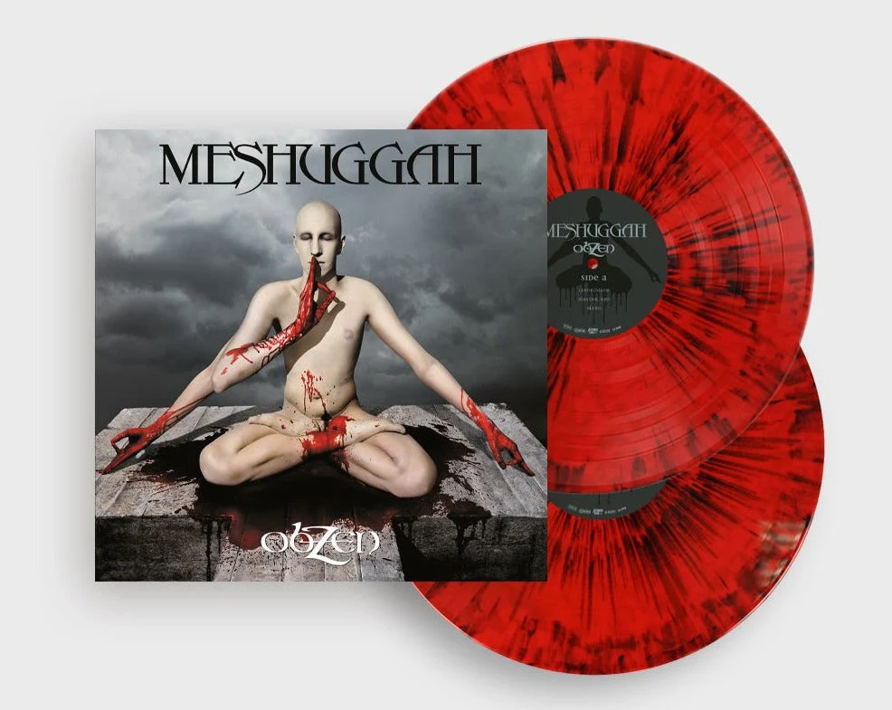 MESHUGGAH ‘OBZEN' 2LP - LTD. 500 - RED/BLACK SPLATTER