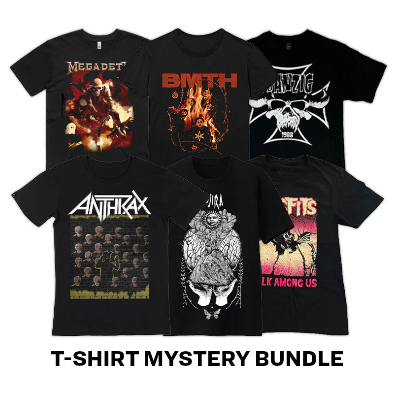 METAL/ROCK MYSTERY T-SHIRT BUNDLE - Image 3