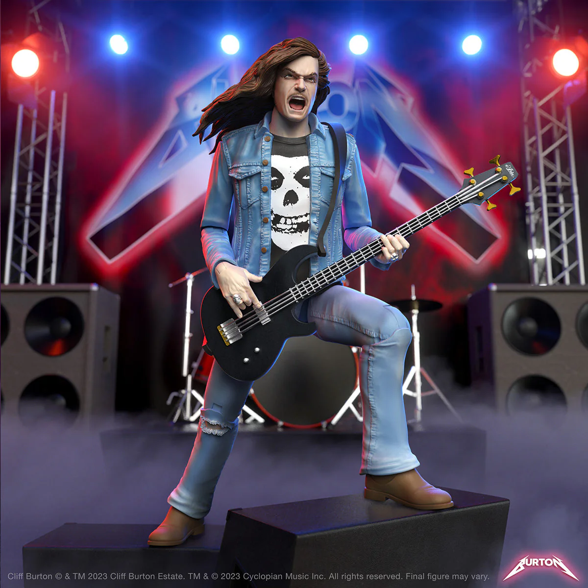 METALLICA CLIFF BURTON ULTIMATES! WAVE 1 FIGURE - Image 3