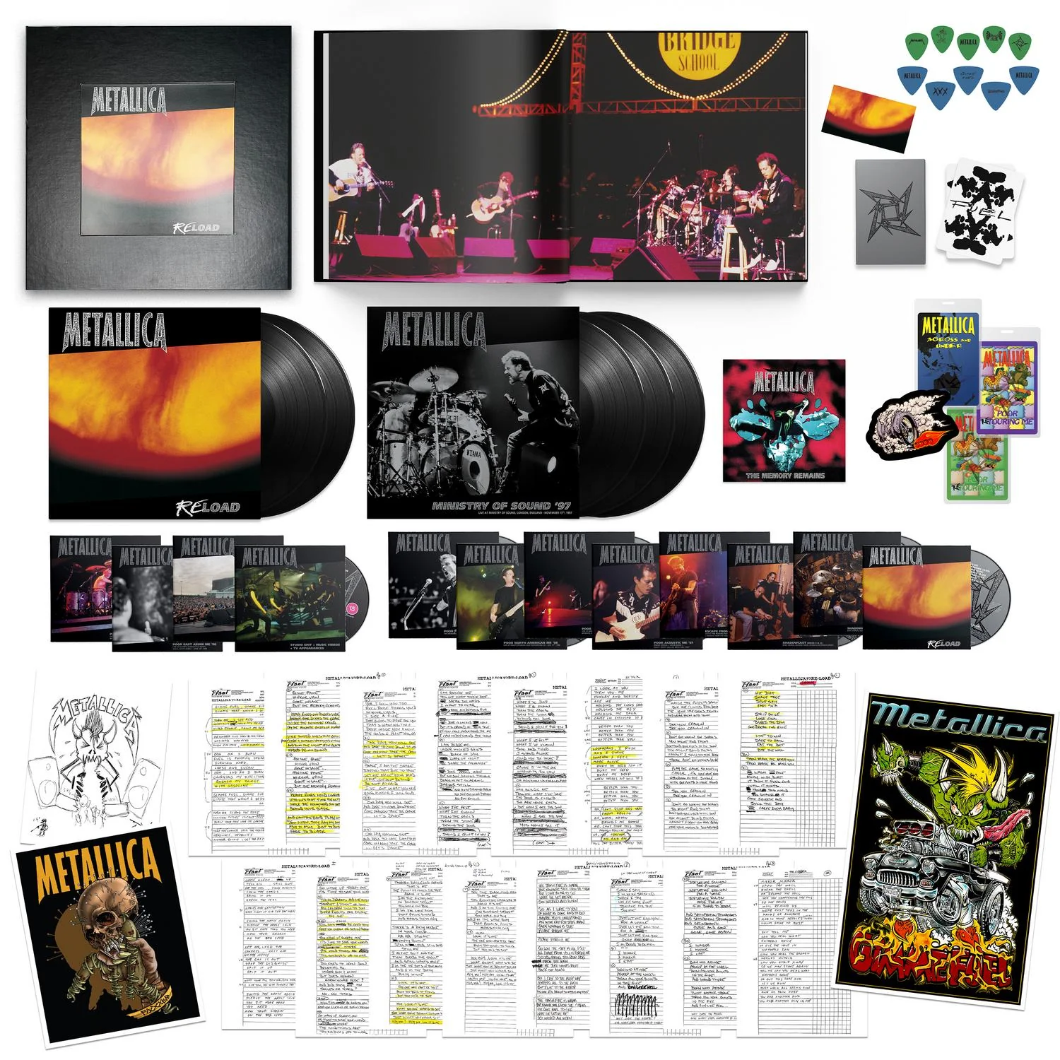 METALLICA 'RELOAD' BOX SET (Deluxe, Remastered) - Image 2