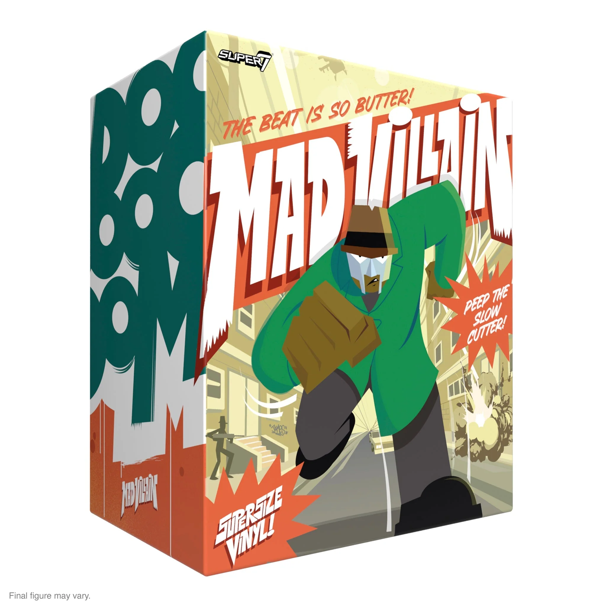 MF DOOM X MADLIB: MADVILLAIN 'ALL CAPS' SUPERSIZE REACTION FIGURE - Image 6