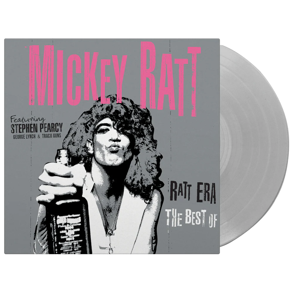 MICKEY RATT 'RATT ERA - THE BEST OF' LP PINK/SILVER - Image 2