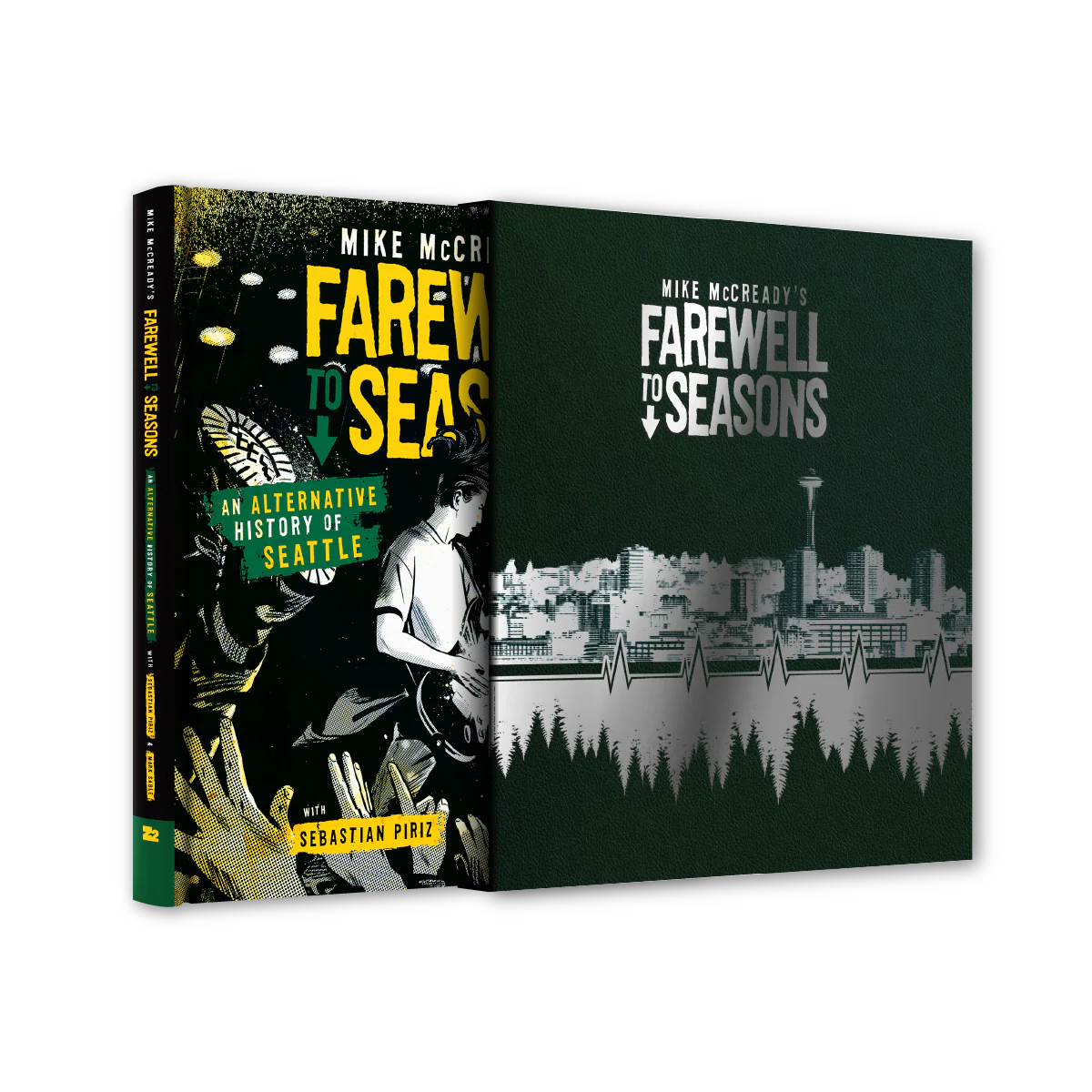 MIKE MCCREADY 'FAREWELL TO SEASONS' LP (Exclusive “ Limited to 500, "Poltergeist" Vinyl)  + 12"x12" DELUXE GRAPHIC NOVEL - Image 3