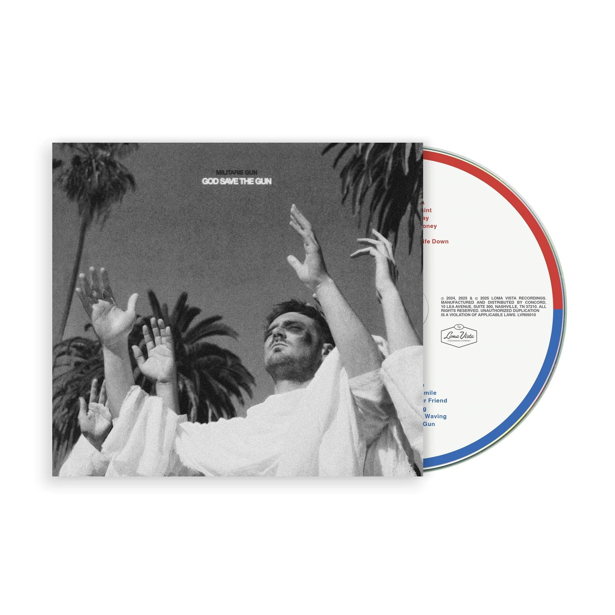 MILITARIE GUN ‘GOD SAVE THE GUN’ CD