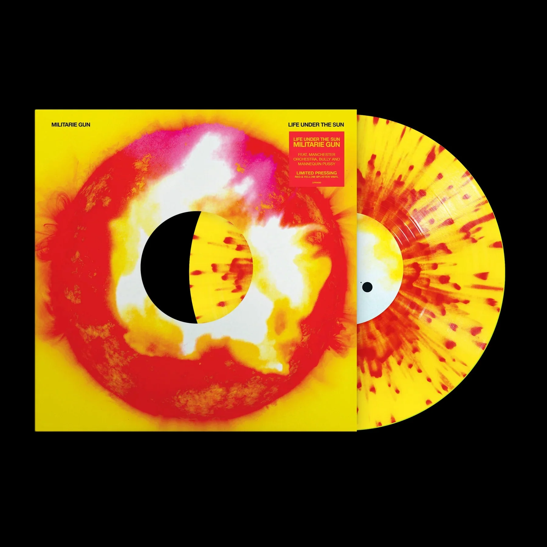 MILITARIE GUN 'LIFE UNDER THE SUN' 12" - LTD. - RED/YELLOW