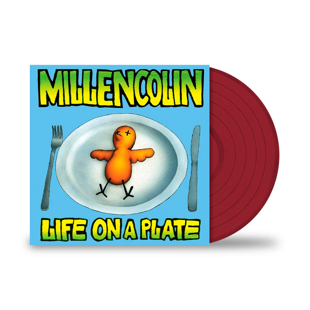 MILLENCOLIN ‘LIFE ON A PLATE’ LP - LTD. 300 - OPAQUE APPLE RED