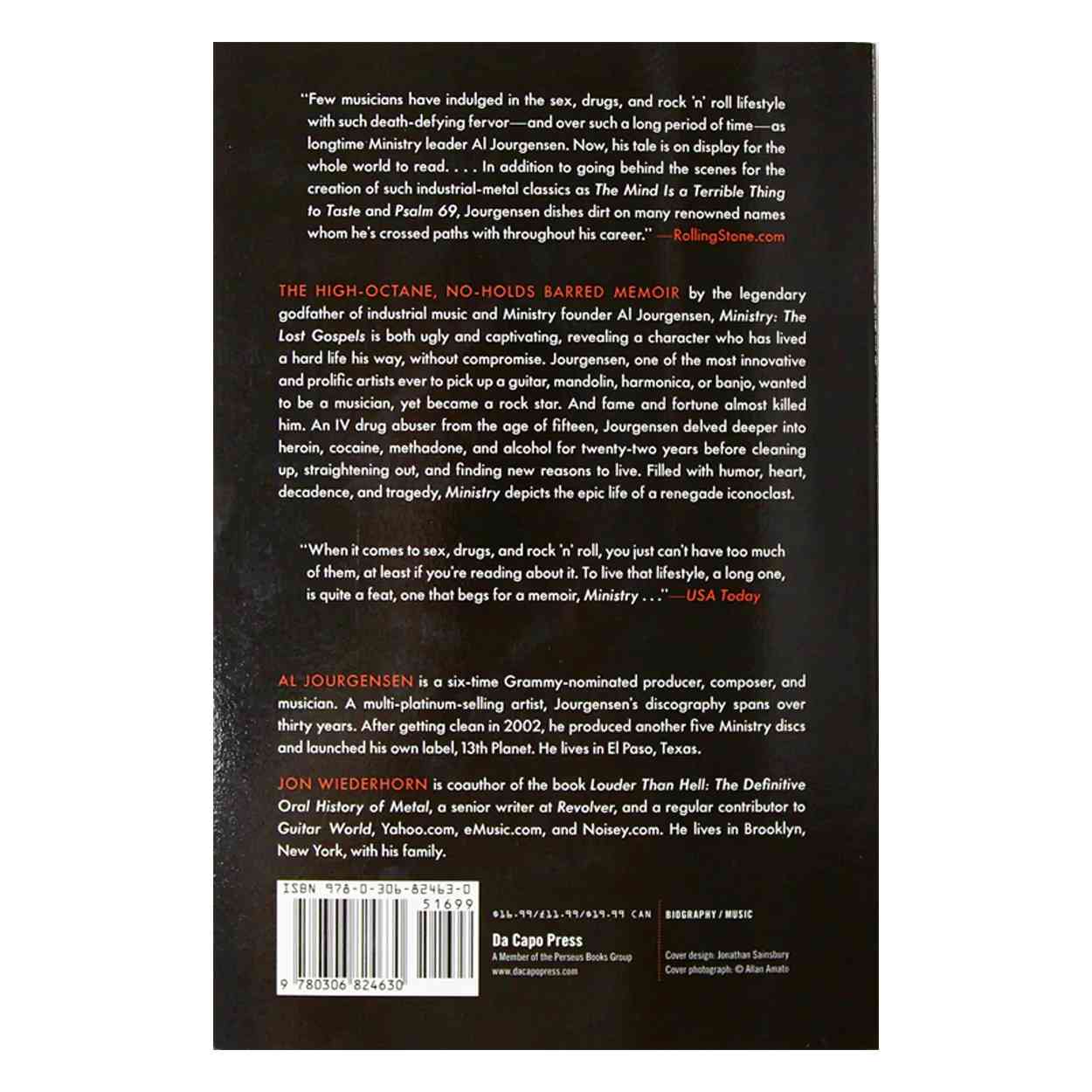 MINISTRY: LOST GOSPELS ACCORDING TO AL JOURGENSEN BOOK - Image 2