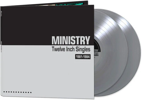 MINISTRY 'TWELVE INCH SINGLES 1981-1984' 2LP - SILVER