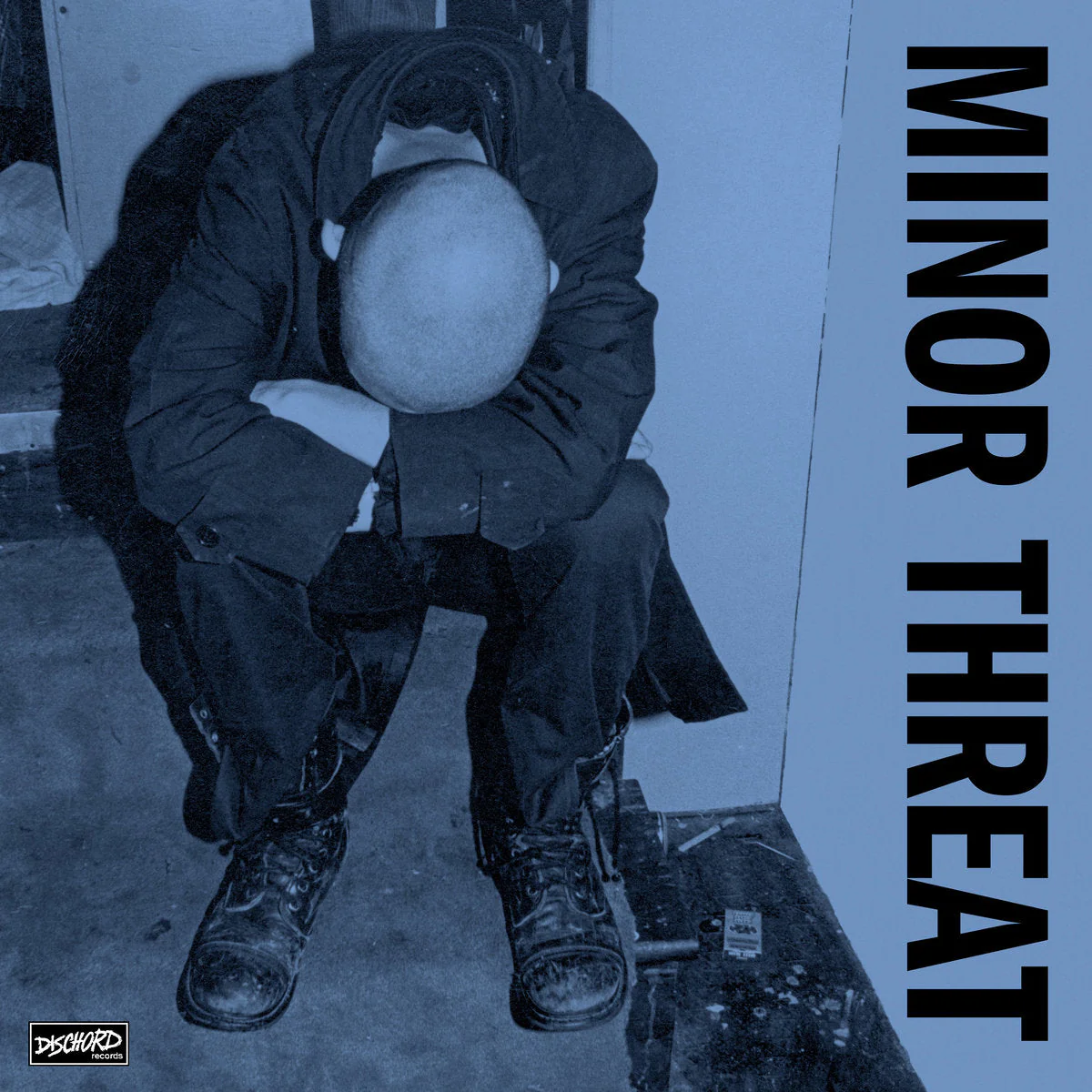 MINOR THREAT 'FIRST 2 7"s' (self titled) 12" EP - BLUE - Image 2