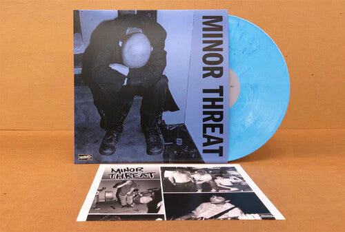 MINOR THREAT 'FIRST 2 7"s' (self titled) 12" EP - BLUE - Image 4