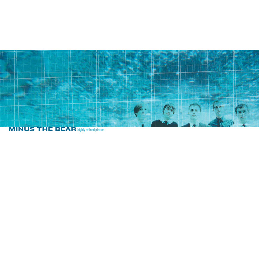 MINUS THE BEAR 'HIGHLY REFINED PIRATES' LP - YELLOW BLEND