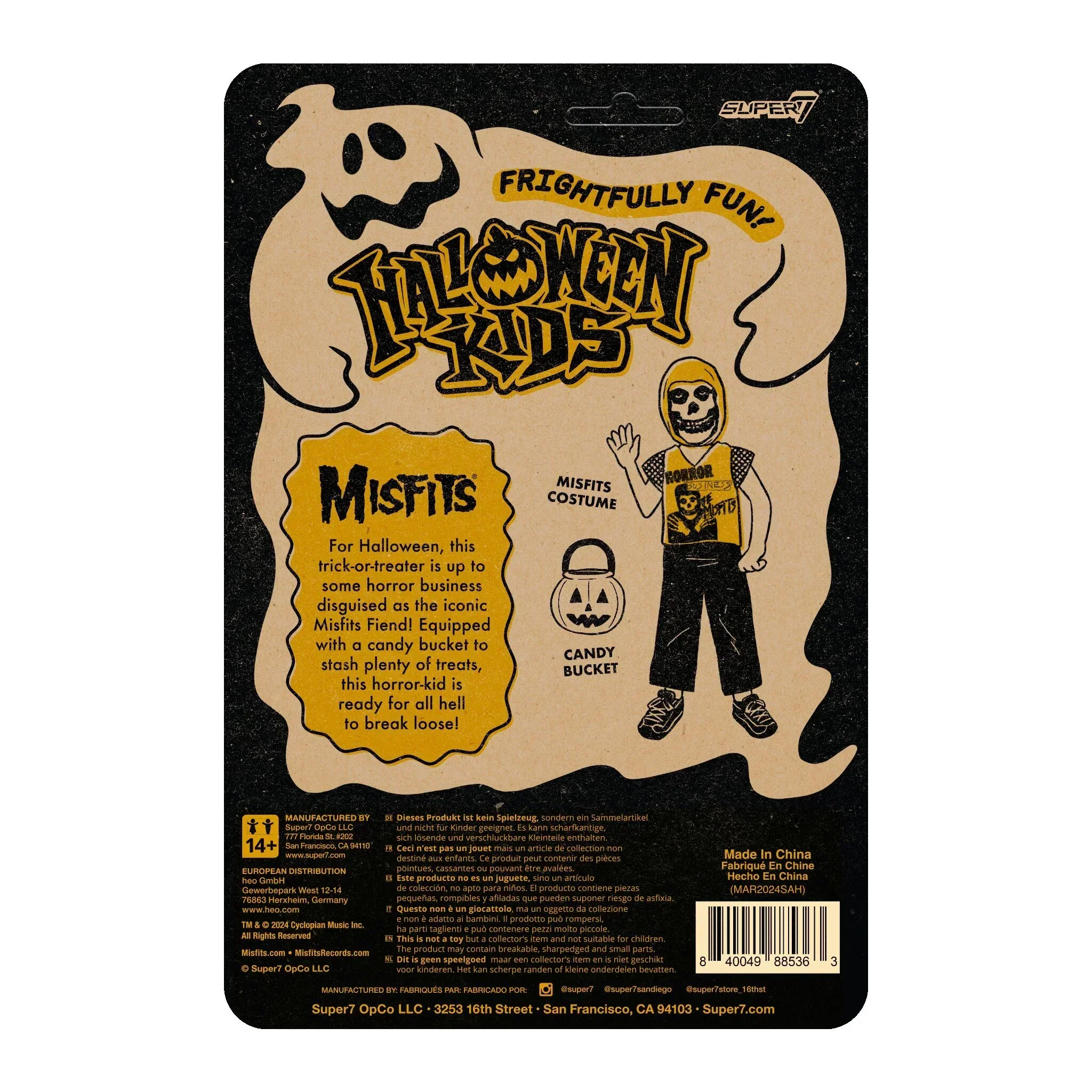MISFITS BOY (HORROR BUSINESS) HALLOWEEN KIDS REACTION FIGURE - Image 5