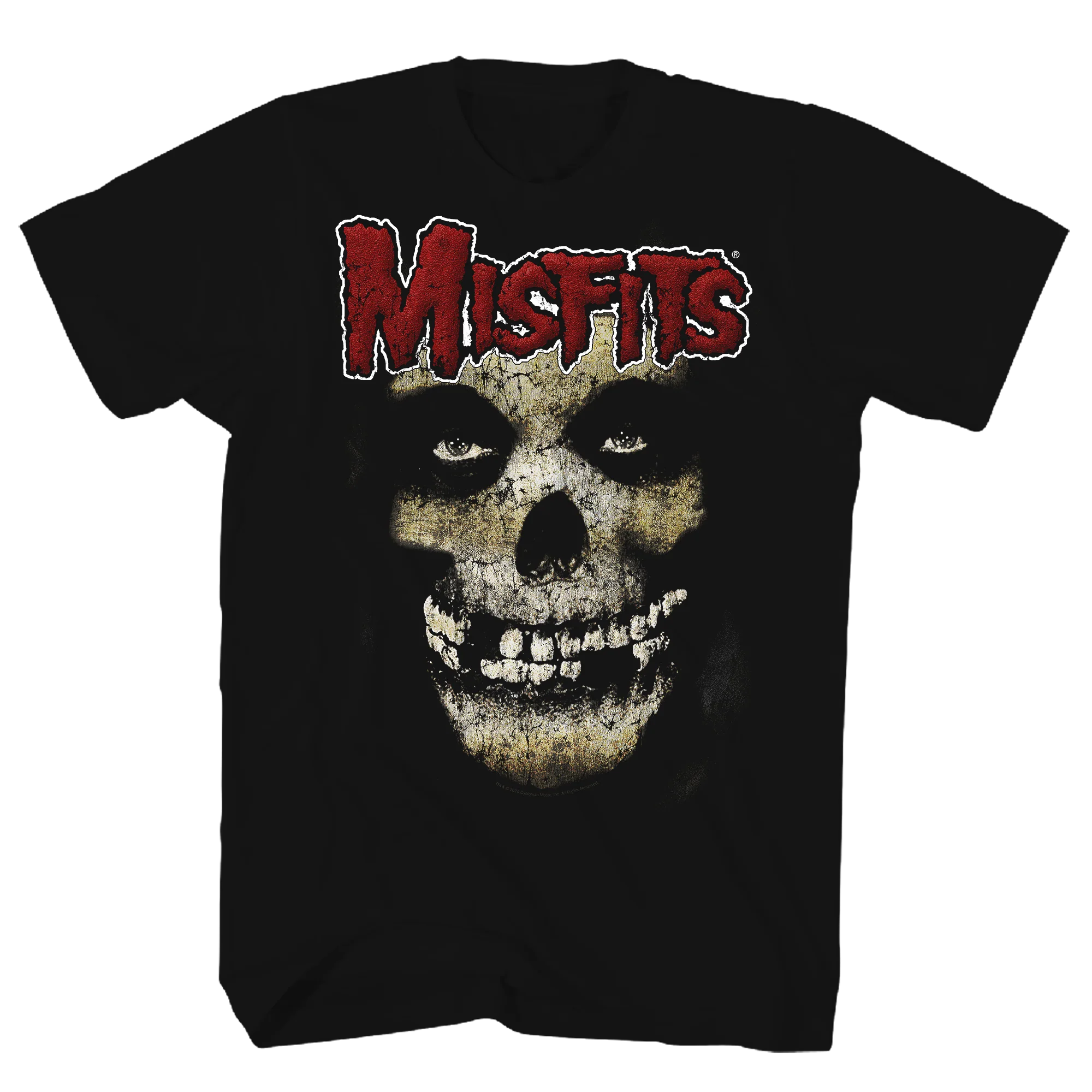 MISFITS FIEND SKULL BLACK T-SHIRT