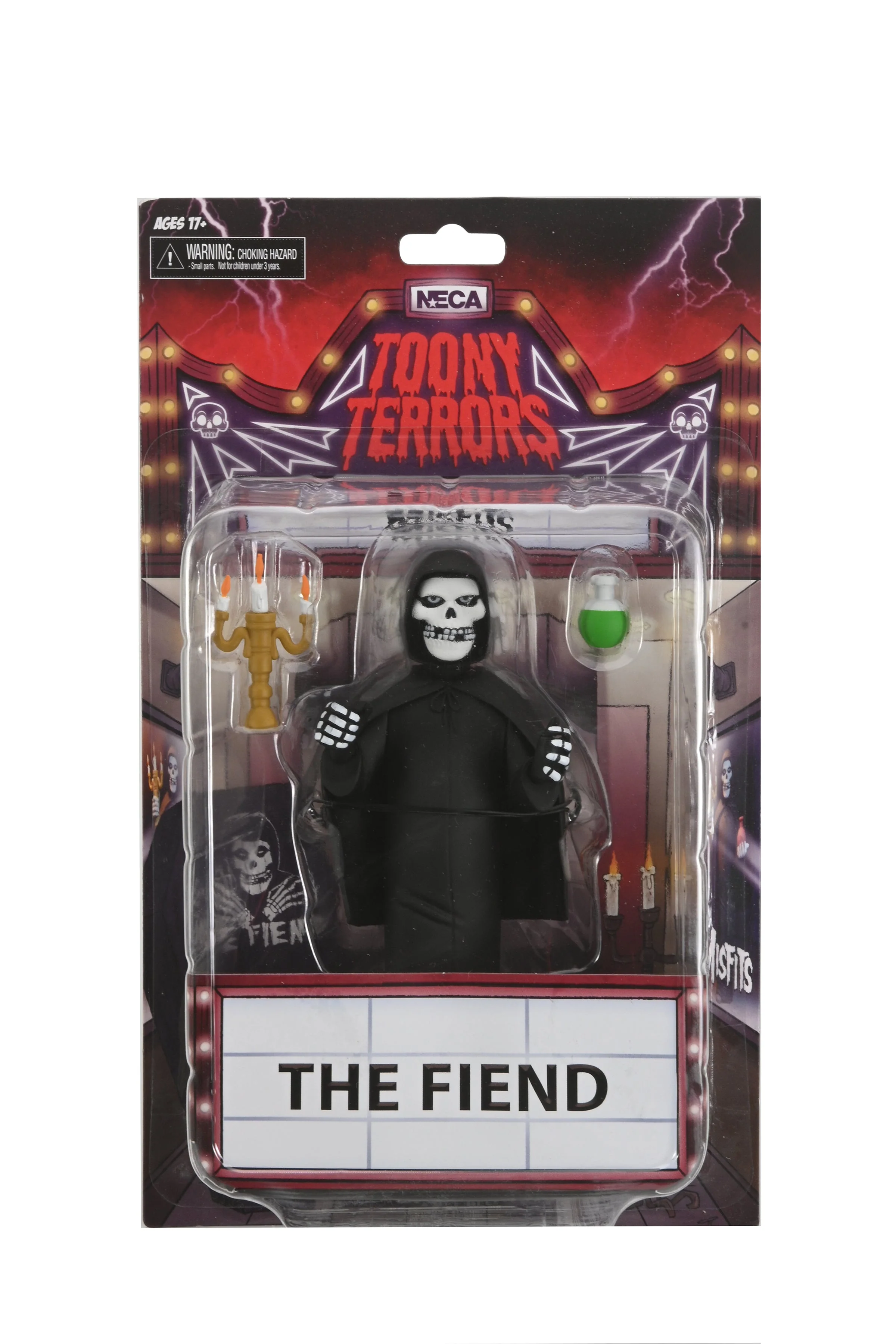 MISFITS FIEND TOONY TERRORS ACTION FIGURE - BLACK ROBE - Image 2