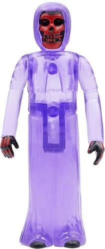 MISFITS REACTION FIGURE 'FIEND STATIC AGE' - CLEAR PURPLE