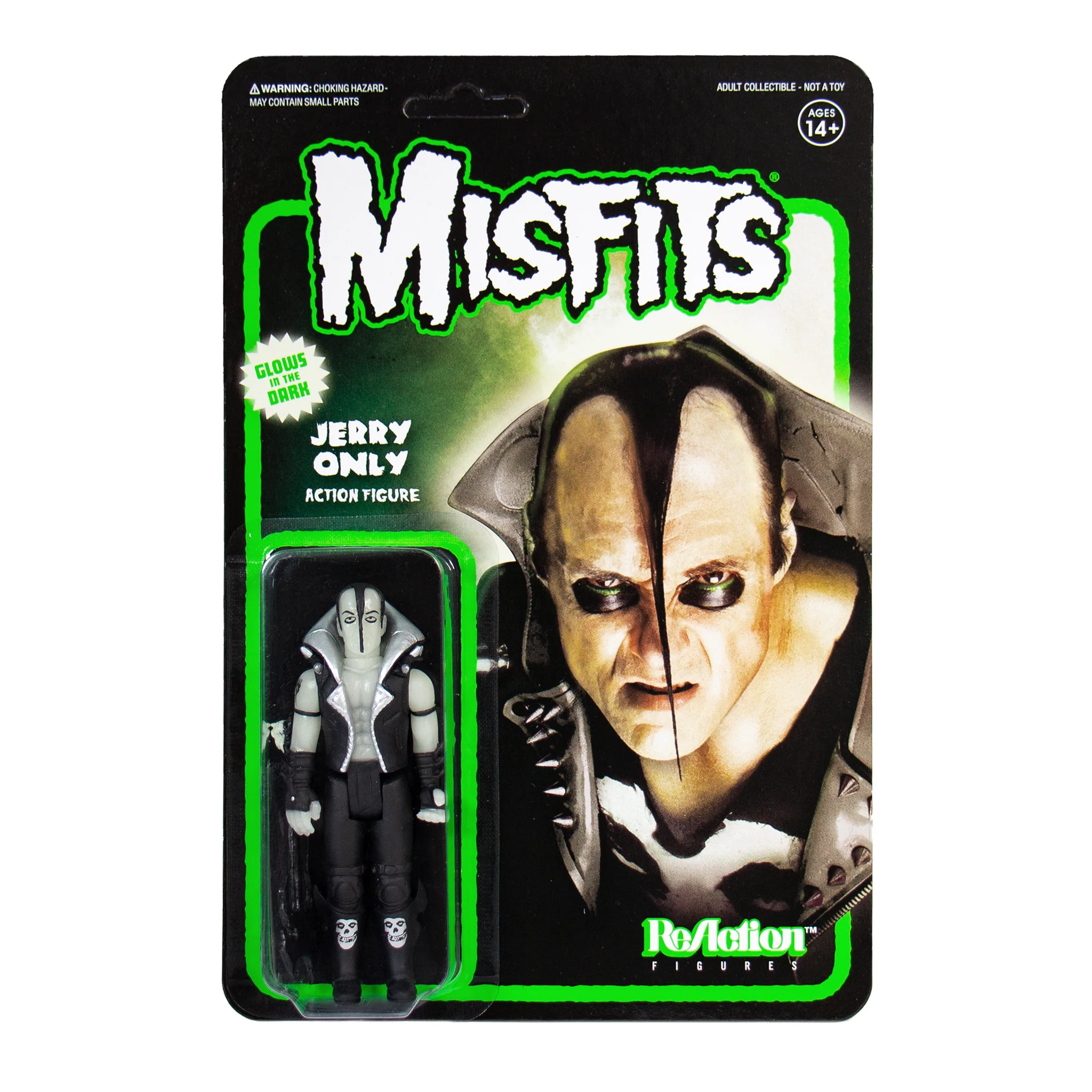 MISFITS REACTION FIGURE 'JERRY ONLY' - GLOW IN THE DARK - Image 2