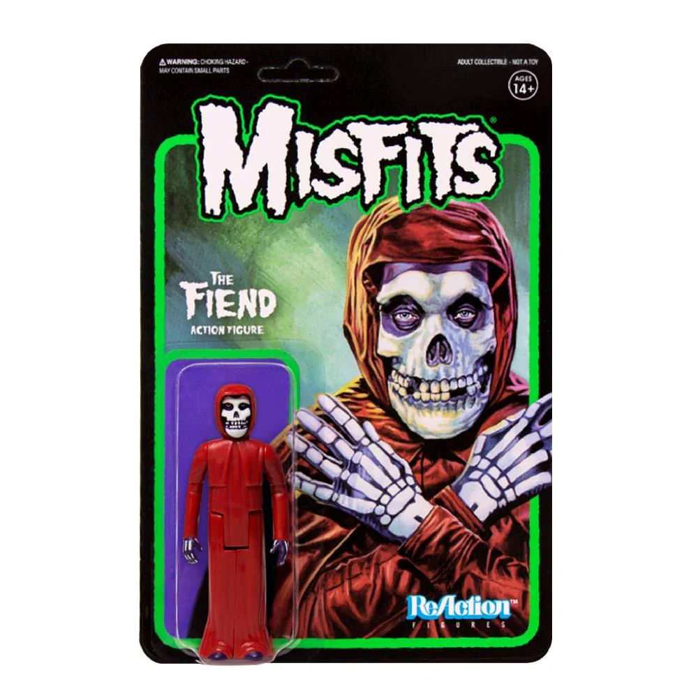 MISFITS ReAction FIGURE 'THE FIEND' - CRIMSON RED