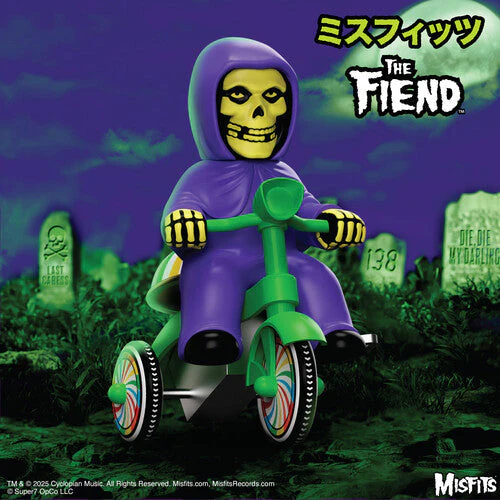 MISFITS SUPER CYCLE - FIEND - PURPLE W/ GREEN TRIKE - Image 5