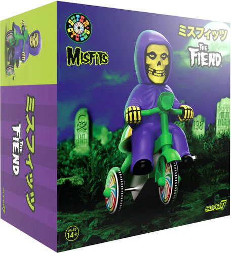 MISFITS SUPER CYCLE - FIEND - PURPLE W/ GREEN TRIKE - Image 6