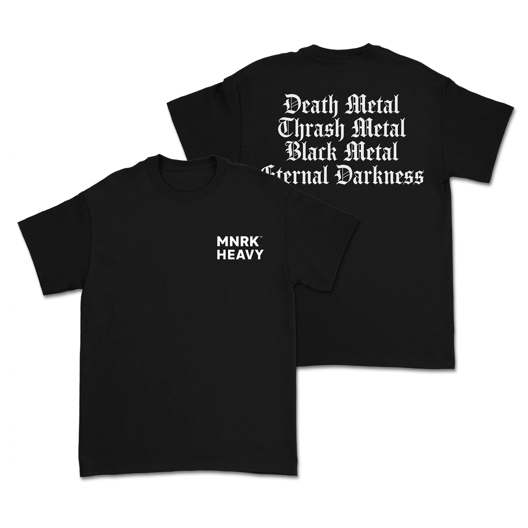 MNRK HEAVY "LABEL" T-SHIRT